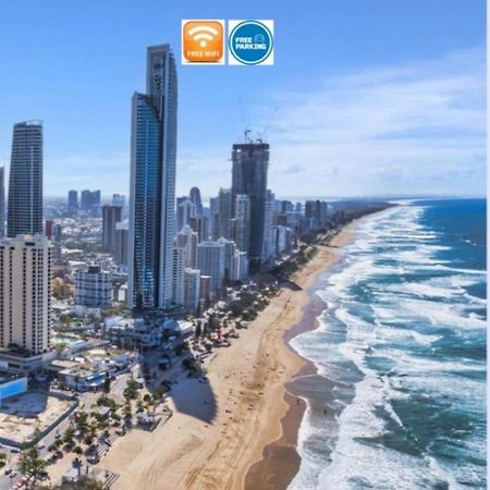 Beachside Apartment In The Heart Of Surfers Paradise - Free Parking 黄金海岸 外观 照片